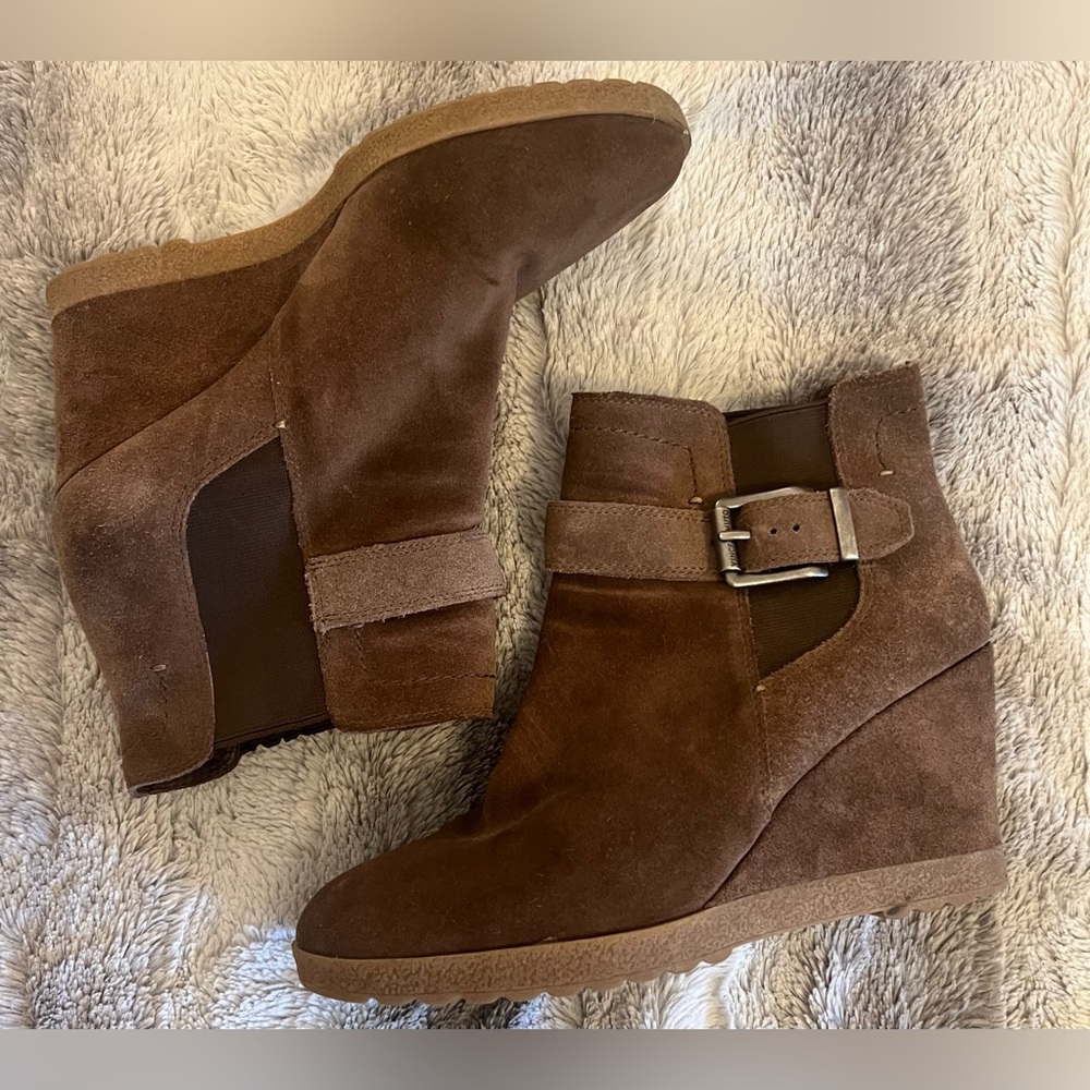 Vince Camuto “Landri” Wedge Booties